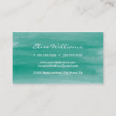 水彩名刺 名刺 (裏面)