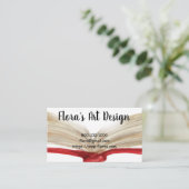 水彩名刺 名刺 (スタンド正面)