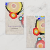 水彩名刺 名刺 (正面/裏面)