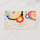 水彩名刺 名刺 (裏面)