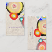 水彩名刺 名刺 (正面/裏面)