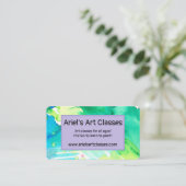 水彩名刺 名刺 (スタンド正面)