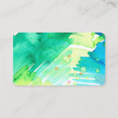 水彩名刺 名刺 (裏面)