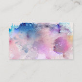 水彩名刺 名刺 (裏面)