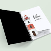 水彩名前をカスタムする 航海の ノートブック