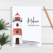 水彩名前をカスタムする 航海の ノートブック