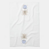 水彩咲きトピアリー キッチンタオル (縦)