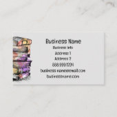 水彩図書古書作家 名刺 (正面)