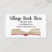 水彩図書名刺 名刺 (正面)