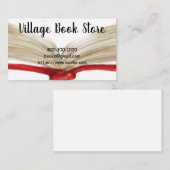 水彩図書名刺 名刺 (正面/裏面)