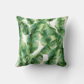 水彩図葉様ハンドp クッション (裏面)