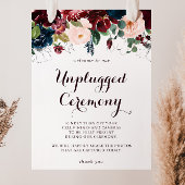 水彩図解入りの、写真付きの秋の開栓式 ポスター