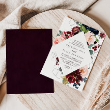 水彩図解入りの、写真付きの秋フローラ結婚ダイヤモンド