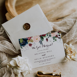 水彩図解入りの、写真付きの秋書道飛躍 案内状