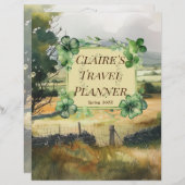 水彩国側ネームプレートプランナーページ (正面/裏面)