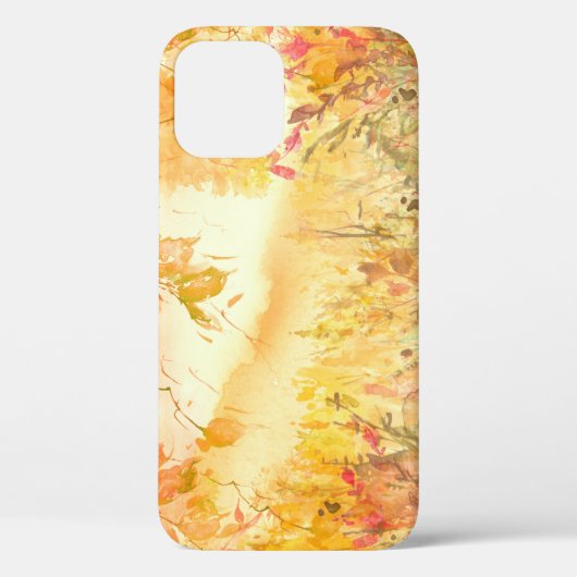 水彩国林風景画 Case-Mate iPhoneケース (裏面)