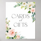 水彩園かわいらし花束と贈り物 ポスター (正面)