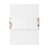 水彩園花春の結婚式モノグラム 招待状ベリーバンド (裏面例)