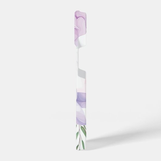 水彩園花鳥狩り iPhoneケース (左側面)