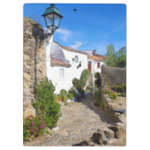 水彩地中海の村 クリップボード (裏面)