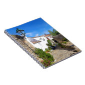 水彩地中海の村 ノートブック (右側)