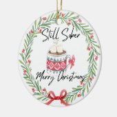 水彩地層 セラミックオーナメント (左)