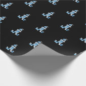 水彩塔のパターン ラッピングペーパー (角)