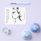 水彩墨黒白人化粧 チラシ (シングル)