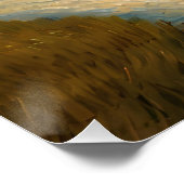 水彩壁ポスター。ヴィンテージ ポスター (コーナー)