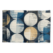 水彩壊れたドット染め効果。 枕カバー (裏面)