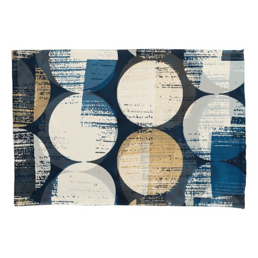 水彩壊れたドット染め効果。 枕カバー (正面)