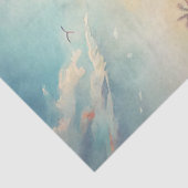 水彩夏の旅行トロピカルレトロバス 薄葉紙 (詳細)