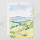 水彩夏フローラカントリーファミリー懇親会 招待状 (裏面)