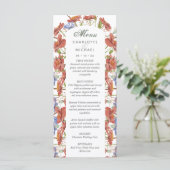 水彩夏山結婚草の献立 メニュー (スタンド正面)