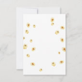 水彩夏日爆米花生日感谢 サンキューカード (裏面)