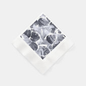 水彩夏花 縁ありカクテルナプキン (角)