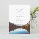 水彩多保湖国立公園結婚ズ 招待状 (スタンド正面)