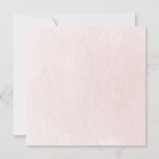 水彩多肉夏季ベビーシャワーへようこそ 招待状 (裏面)