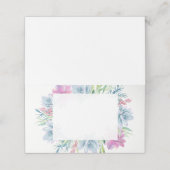 水彩多肉株空白の座席表 プレイスカード (外部開封)