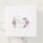 水彩多肉株結婚の フェイバータグ (インサイチュ)