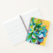 水彩多肉植物 ノートブック (内部)