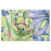 水彩多肉植物 ファブリック (ファットクウォーター)