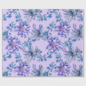 水彩多肉植物 ラッピングペーパー (フラット)