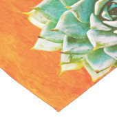 水彩多肉汁オンテラコッタ ミディアムテーブルランナー (コーナー)