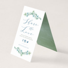 水彩多肉汁共有ラブズ結婚サイン