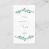 水彩多肉質フローラシック植物園 名刺 (正面)