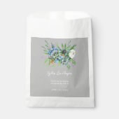 水彩多肉質フローラブーケボホ結婚ズ フェイバーバッグ (正面)