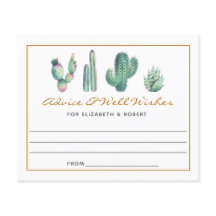 水彩多肉類ウェディングレセプションアドバイス