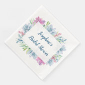 水彩多肉類ブライダルシャワー (コーナー)