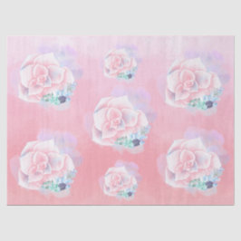 水彩多肉類 薄葉紙